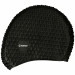 Шапочка для плавания Torres Bobbles, силикон SW-12204BK черный 75_75