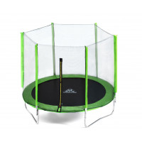 Батут DFC Trampoline Fitness 16ft наружн.сетка (488см) 16FT-TR-LG светло-зеленый