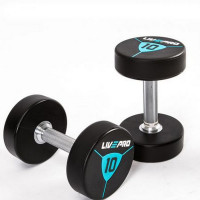 Гантели в уретане 26 кг Live Pro Premium Urethane Dumbbells LP8000-26