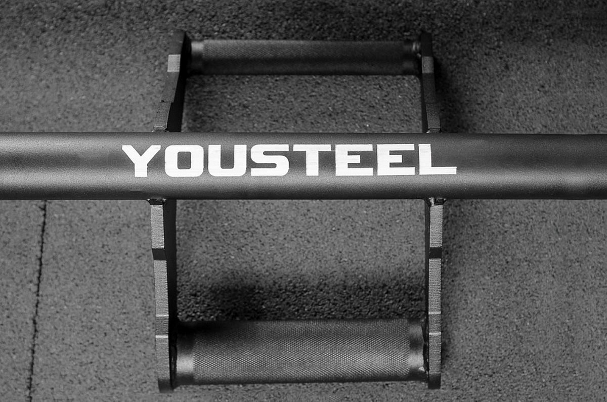 Гриф YouSteel Прогулка фермера с двойной ручкой D30/50мм, 25 кг(пара) 1200_795