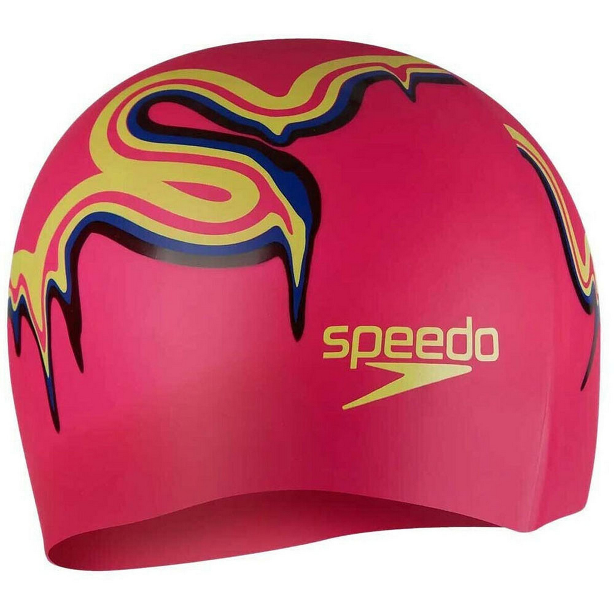 Шапочка для плавания детская Speedo Boom Silicone Cap Jr 8-0838615957 мультиколор 2000_2000