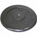 Диск обрезиненный 20 кг MB Barbell MB-PltB26-20 черный 120_120